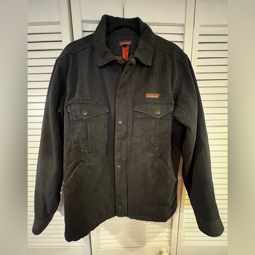 Patagonia Men’s Iron Forge Hemp Canvas Ranch Jacket - Ink Black - NWOT